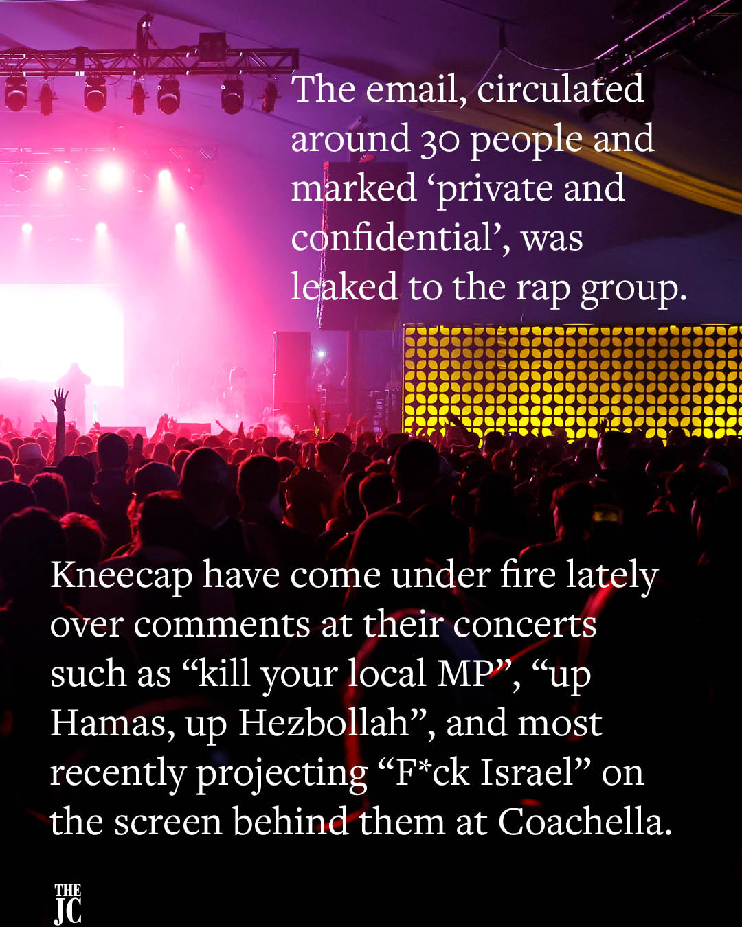 Kneecap Threatens Legal Action Over Glastonbury Email