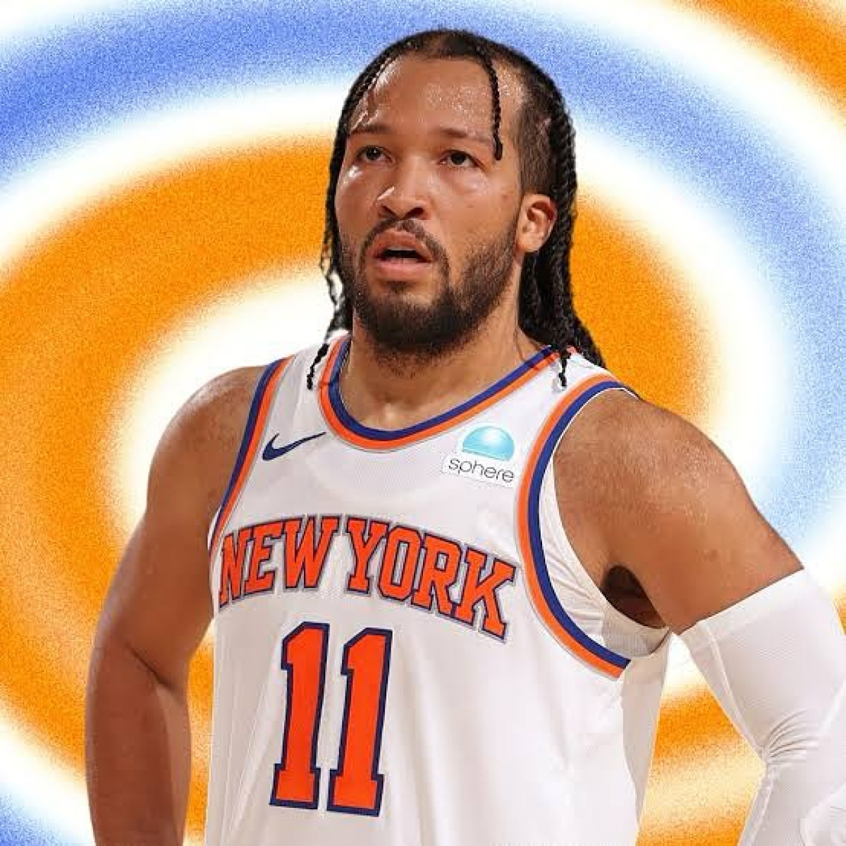 Excitement roars as Knicks fans rally support, merging bold sports spirit with star appeal.