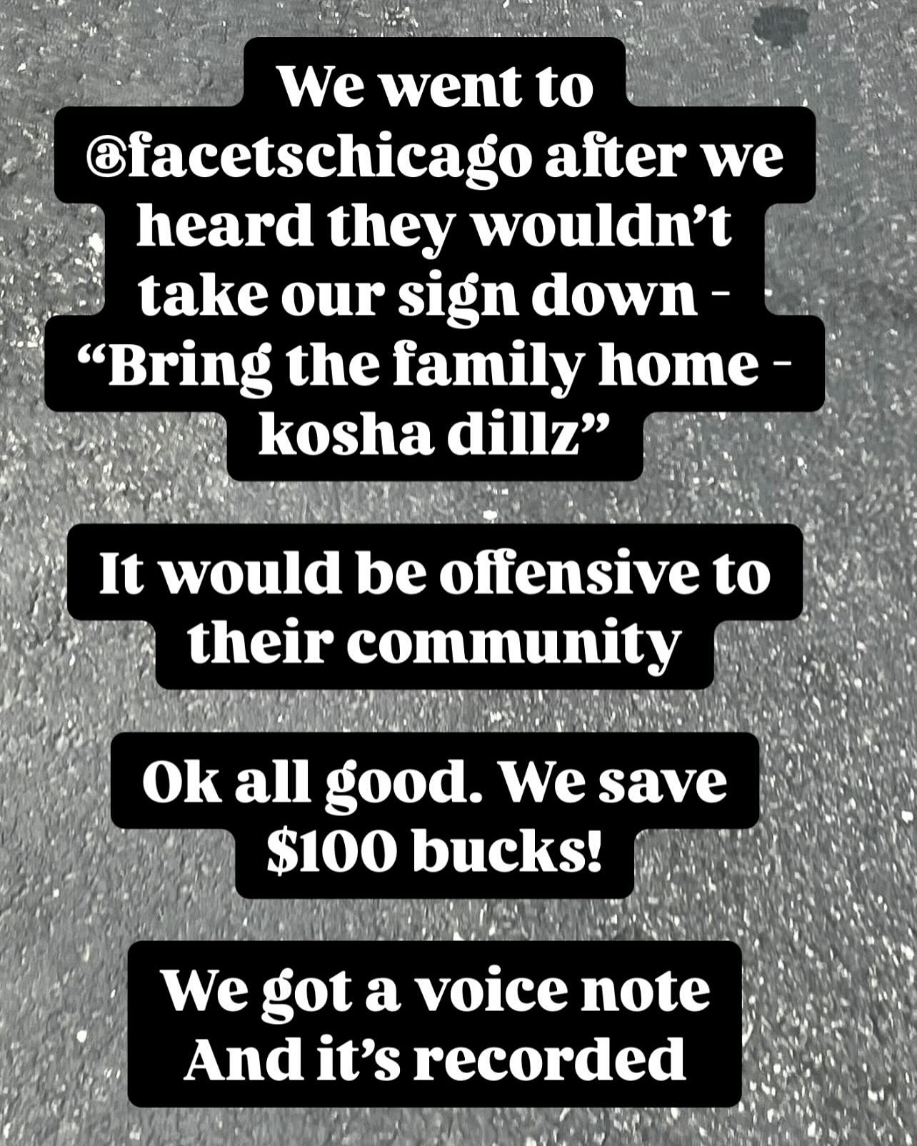 Kosha Dillz Speaks: Fact Update on Facets Incident