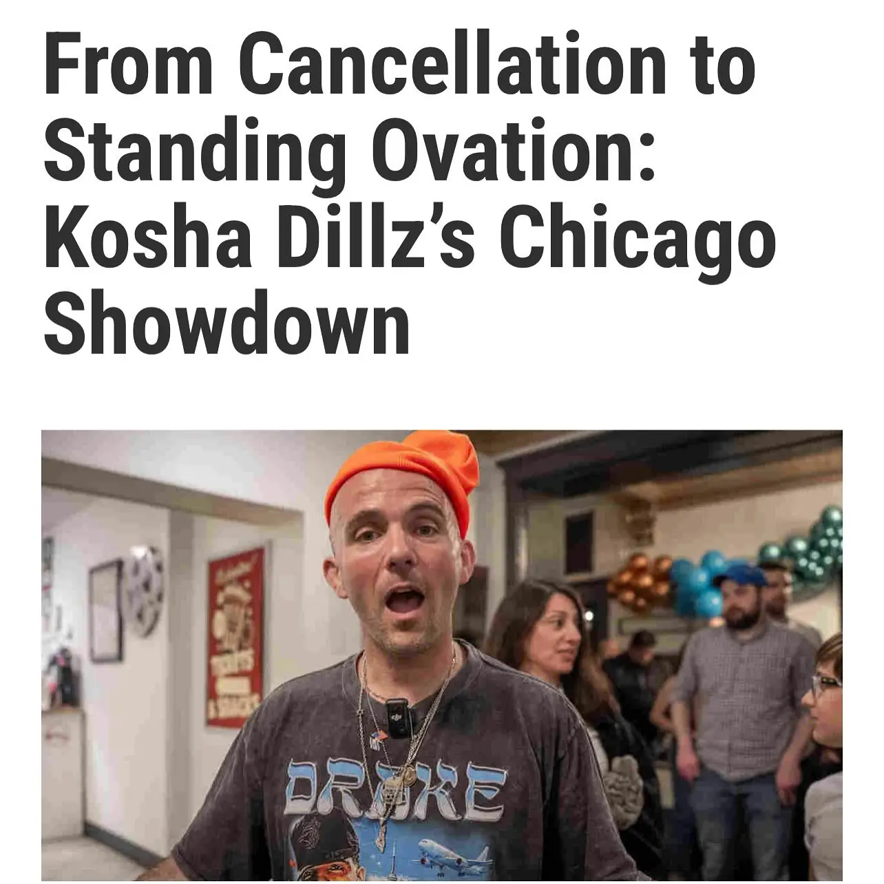 Kosha Dillz’s Doc ‘Bring the Family Home’ Earns Standing Ovation in Toronto Crowd champions the evolving film after a Chicago pullout fuels campus debate in Canada!!!