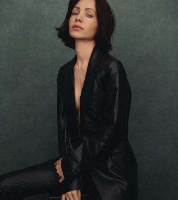 Ksenia Solo Stuns In Classic Monochrome Portrait