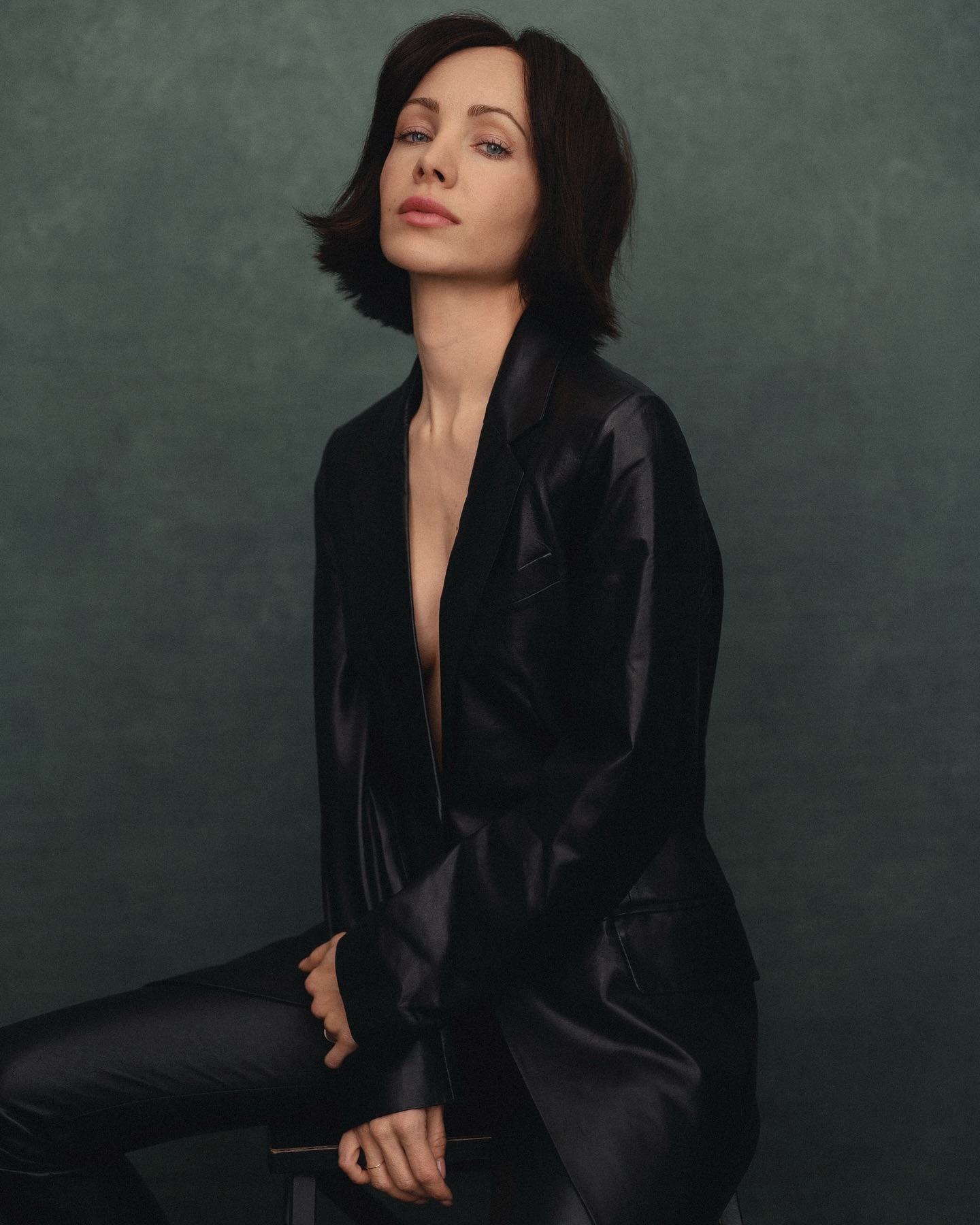 Ksenia Solo Stuns In Classic Monochrome Portrait Photographer Michael Carlo delivers an evocative image of Ksenia Solo in timeless style!!