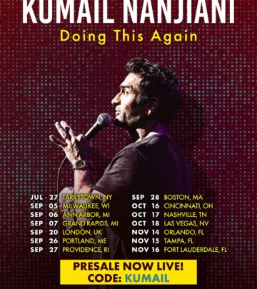 Kumail Nanjiani Announces Presale For New Shows