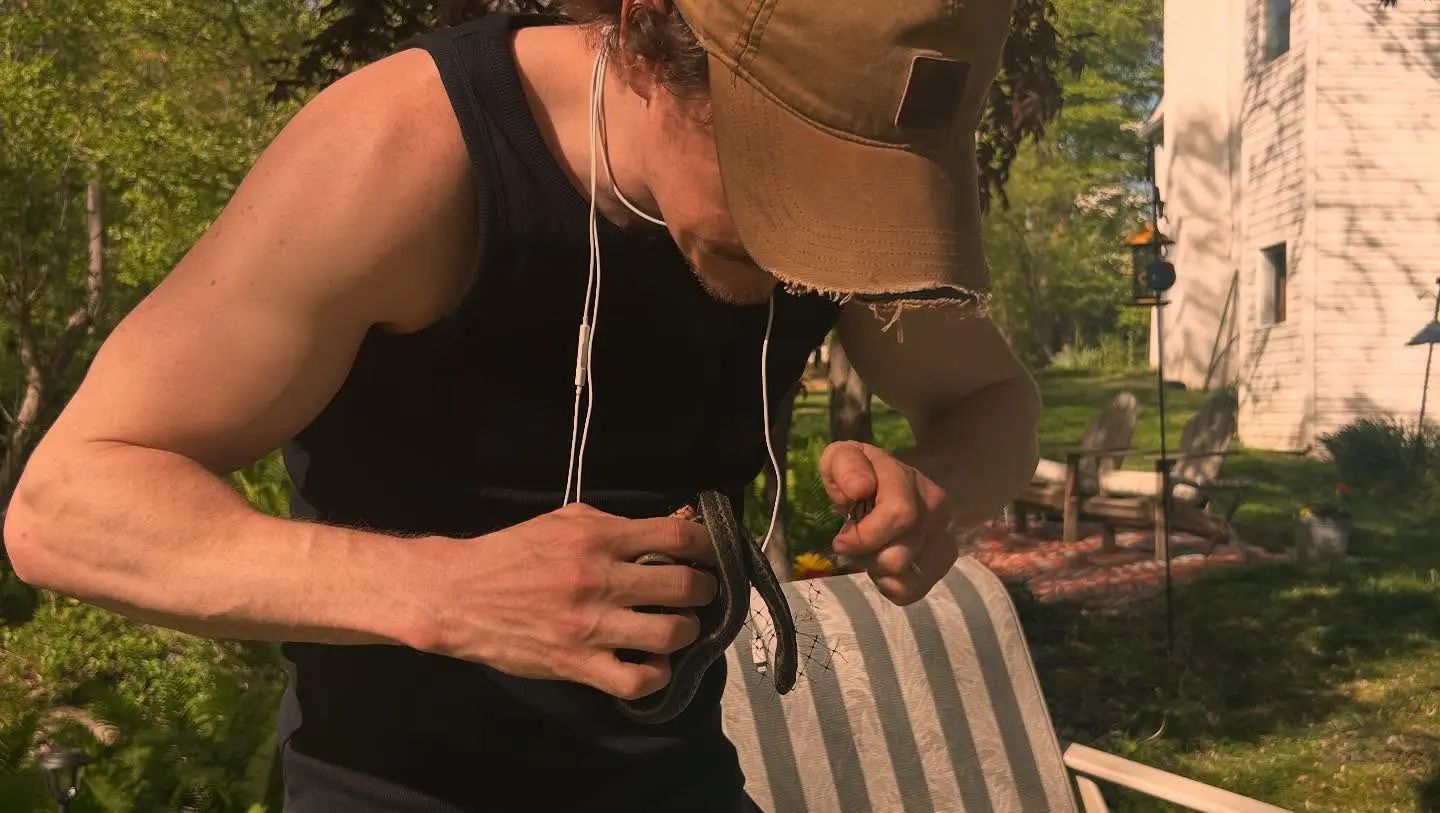 Kyle Gallner’s Eventful Day: Snake Rescue and Pond Surprise