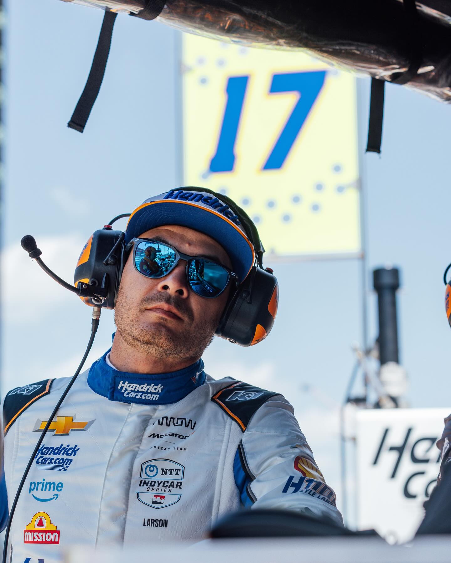 Kyle Larson Launches Second Annual Visor Auction for Youth Program
