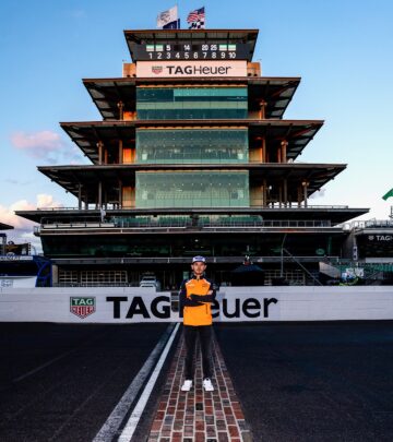 Golden hues light up the Brickyard as Kyle Larson showcases his motorsport elegance now!!