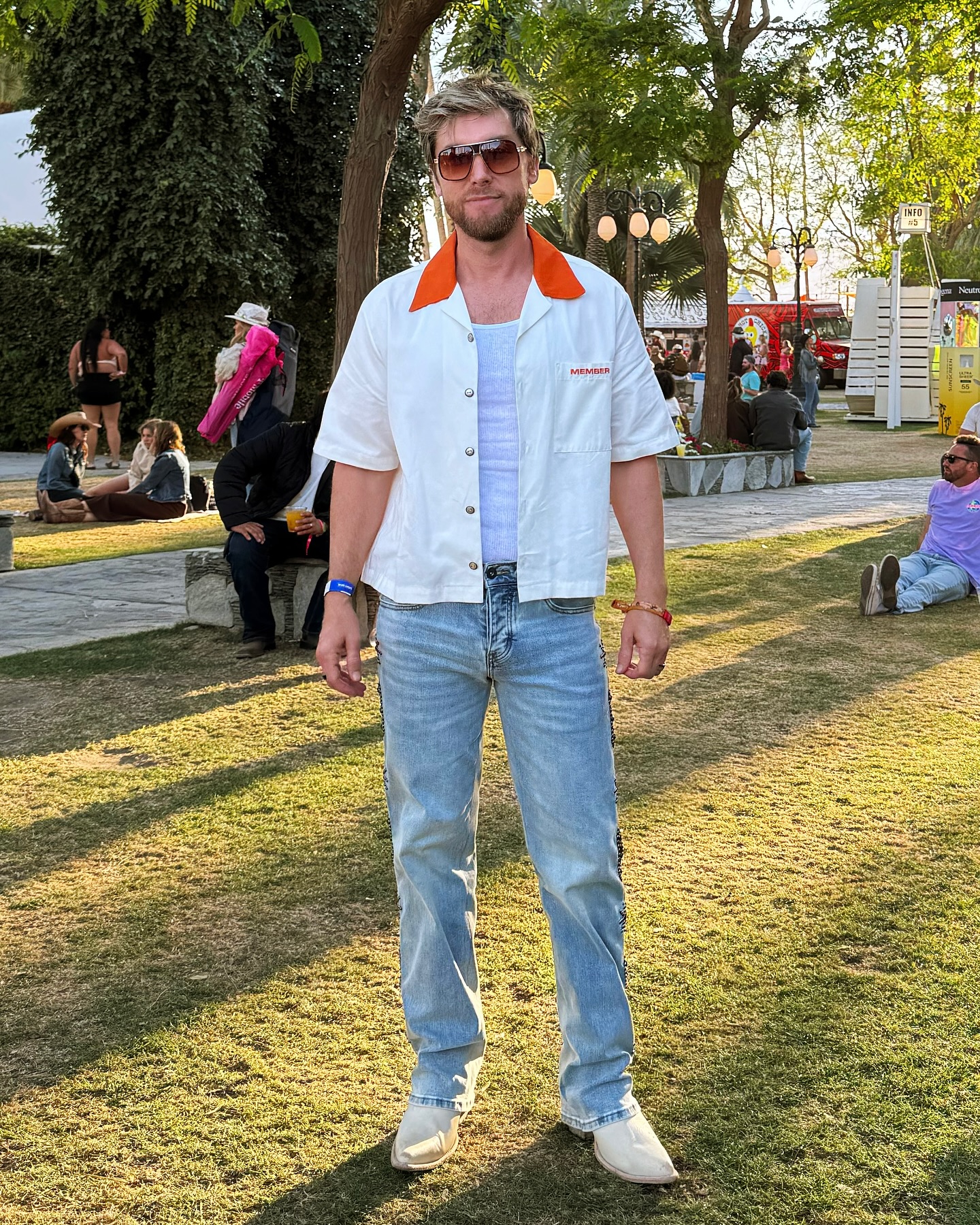 Lance Bass Taps Out at Stagecoach Festival