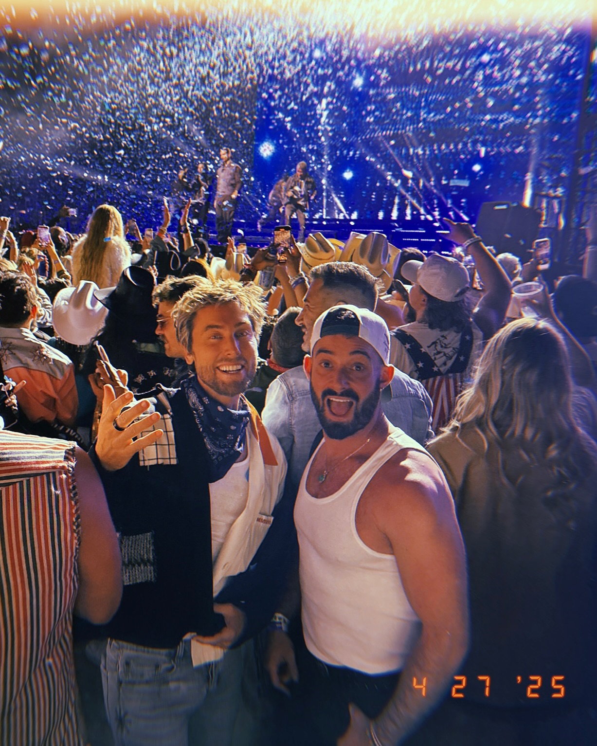 Lance Bass Taps Out at Stagecoach Festival