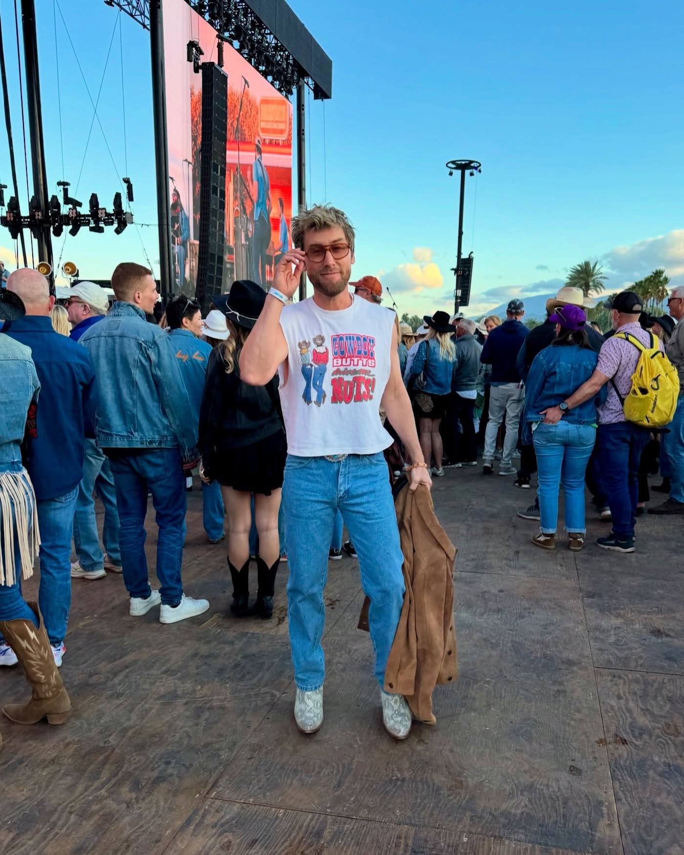 Lance Bass Taps Out at Stagecoach Festival