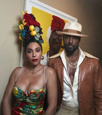 Lance Gross Attends School Gala In Style