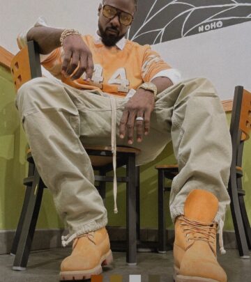 Lance Gross Flaunts Timberland Style