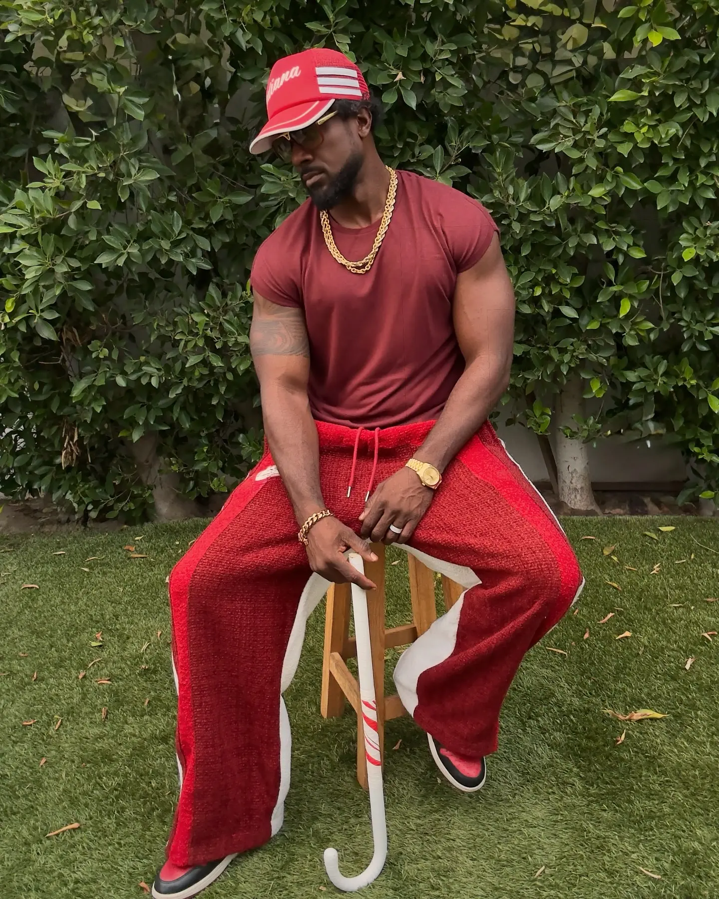 Lance Gross Represents His Signature Style