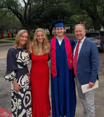 Celebrating academic achievements as beloved TV anchor Lara Spencer honors Duff’s journey.