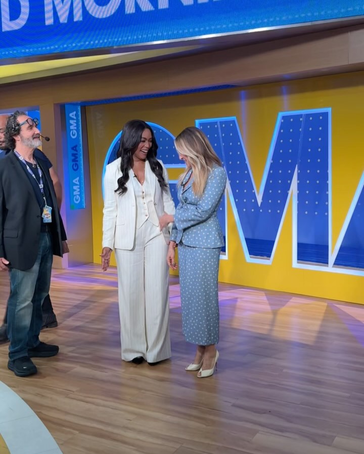 Lara Spencer’s Star-Studded Morning With Hollywood Icons