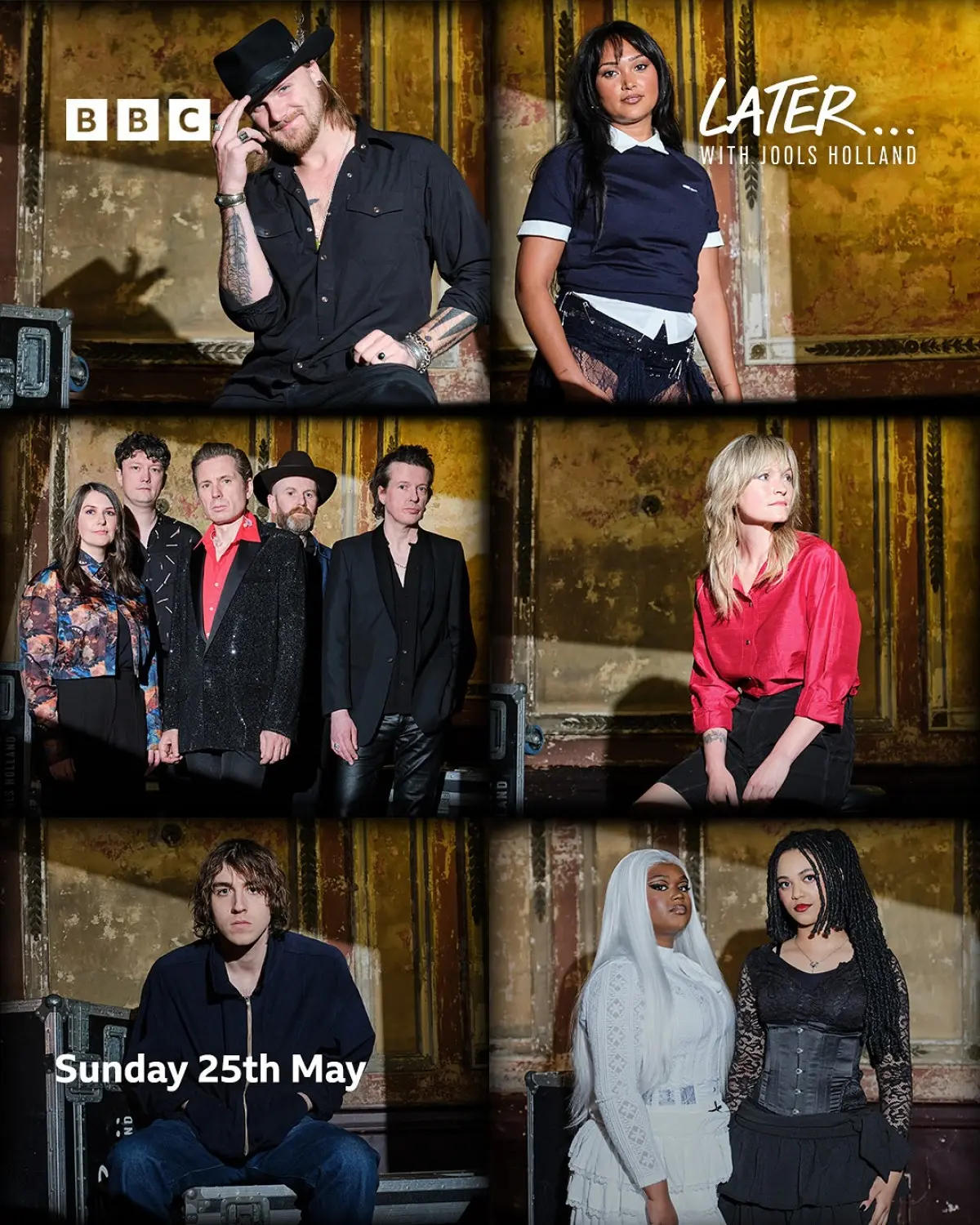 Later… With Jools Holland: Franz Ferdinand to Beverley Knight Tune in for Joy Crookes, Alt-Blk Era, Metal Horse, Jackson Dean and more on BBC Two Sunday