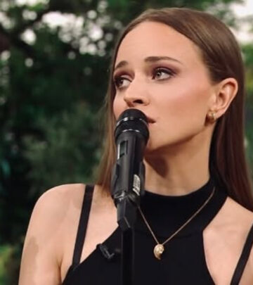 Laura Bilgeri Promos Jazz Concert on ORF Morning Show