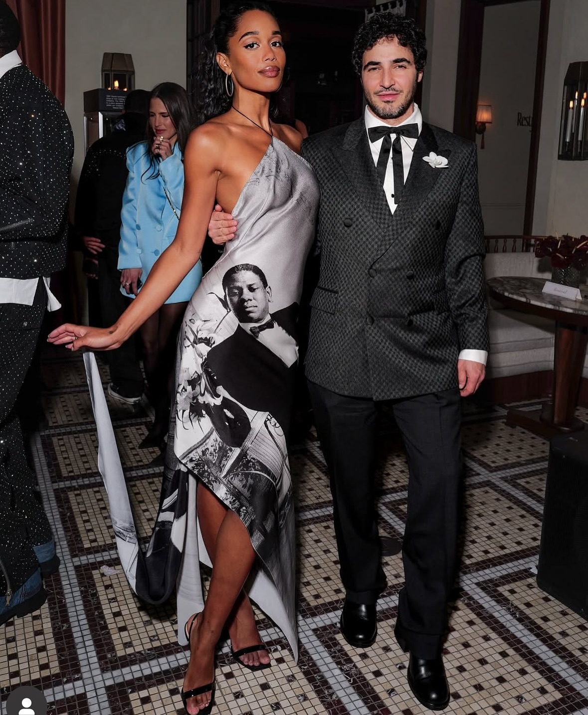 Laura Harrier’s After Party Shines With Andre And Zacposen