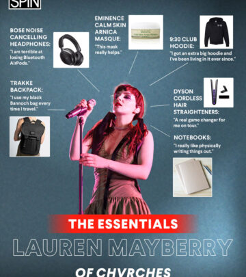From CHVRCHES to solo success, explore Lauren Mayberry’s essentials and on-the-road journey.