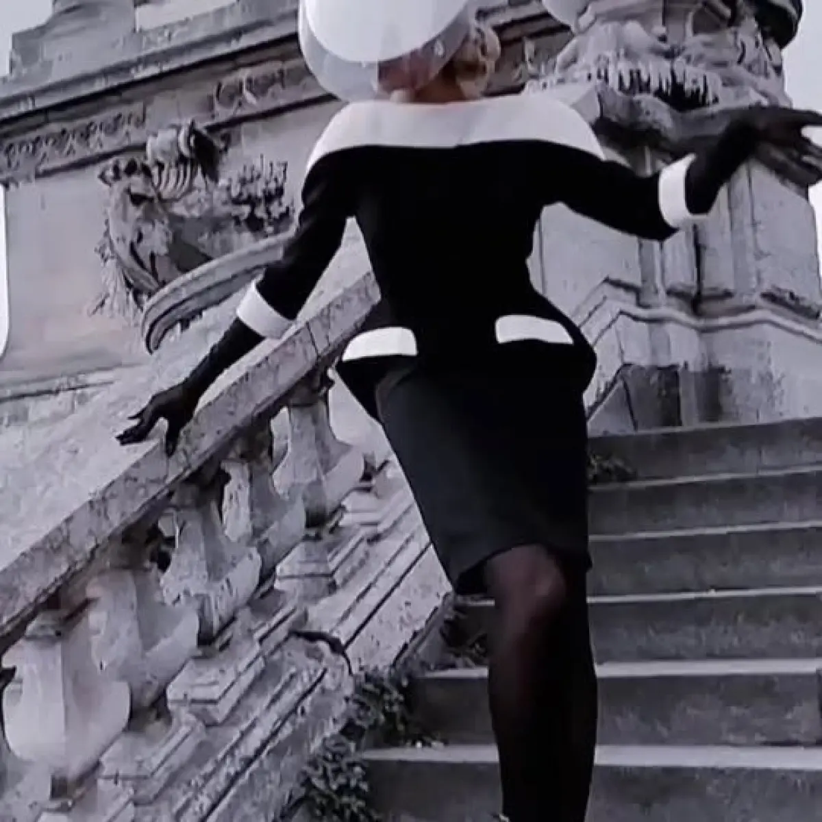 Laverne Cox unveils Mugler tailoring from Paris, merging classic design and bold flair now.