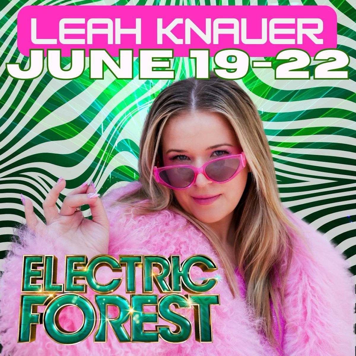 Leah L Knauer Electrifies Electric Forest Festival Celebrate a vibrant birthday bash and live Electric Forest performance with Leah L Knauer!