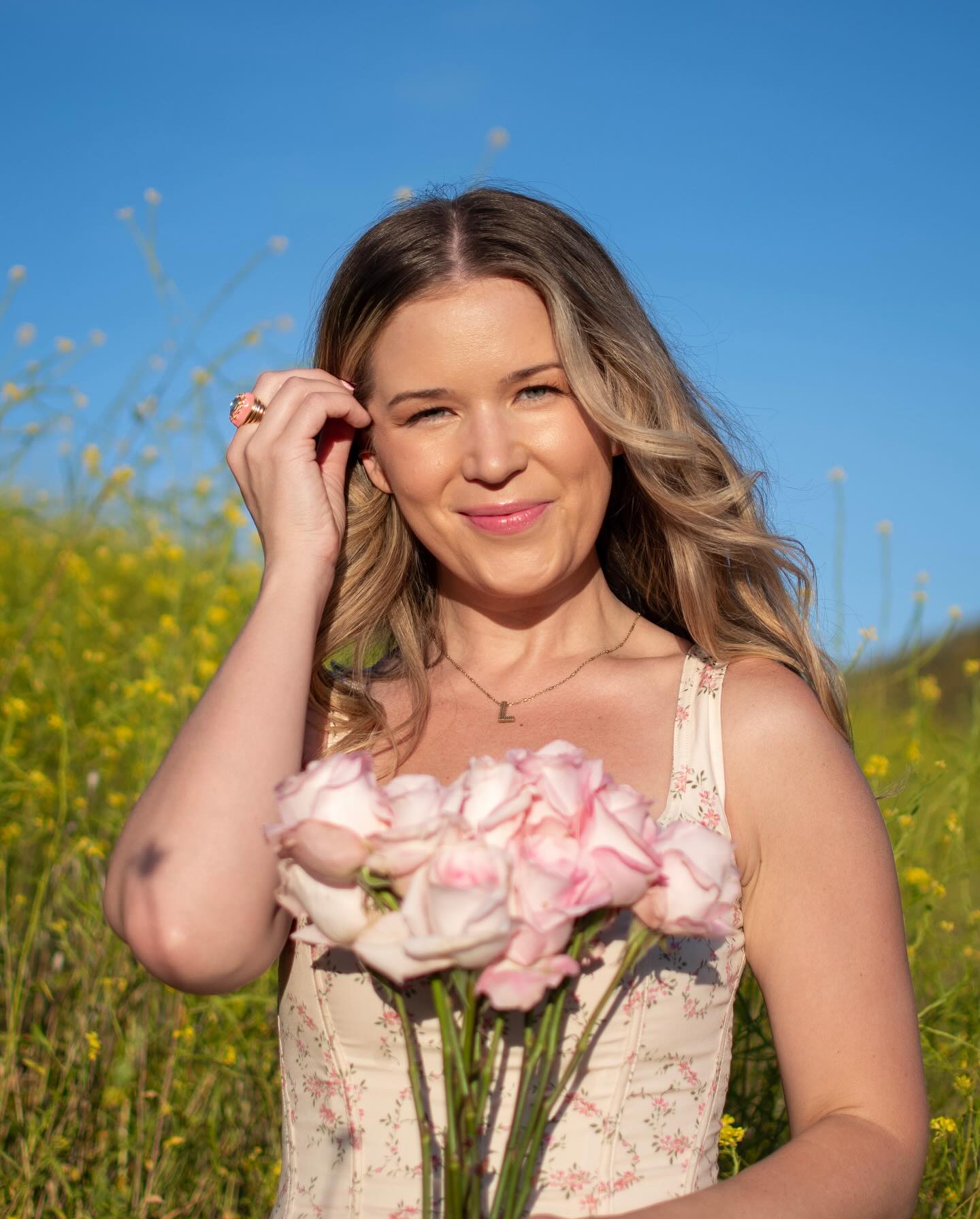 Leah L Knauer Shines In Radiant Yellow Photoshoot