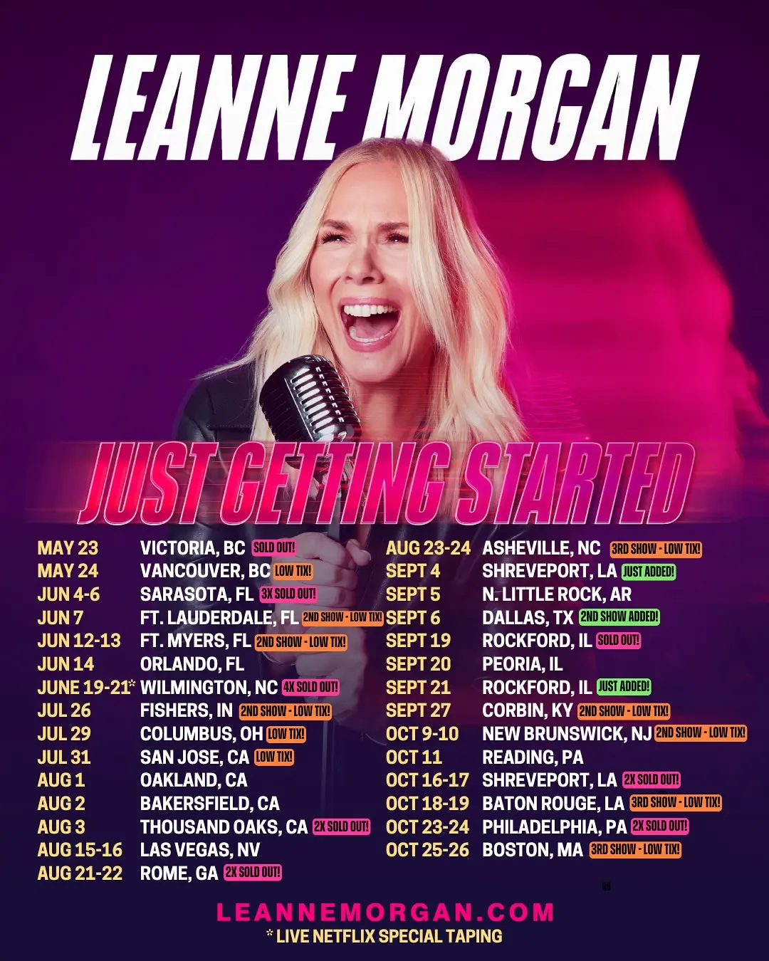 Leanne Morgan Returns To The Stage