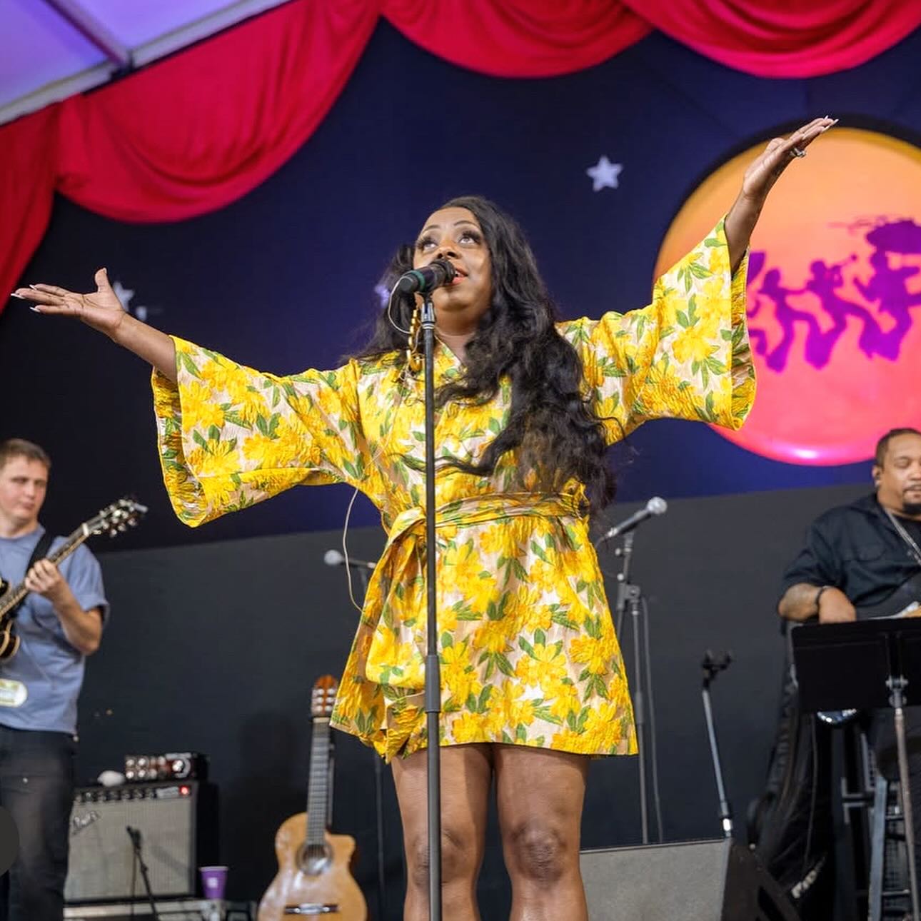 Ledisi Shines at New Orleans Jazz Fest Performance Ledisi dazzles at a packed Jazz Tent show, celebrating her New Orleans vibe with raw power