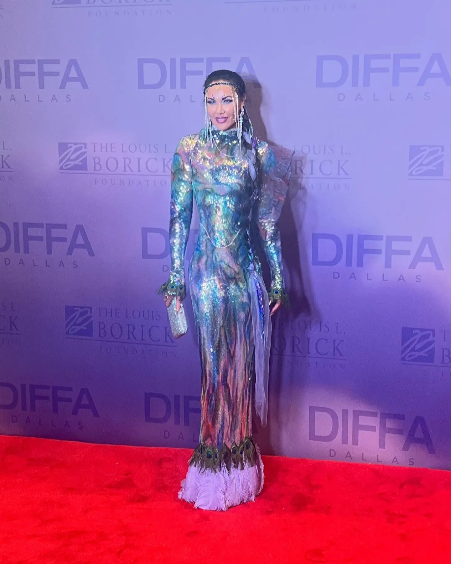 Embracing diversity with passion, she shares a heartfelt message celebrating pride, unity.