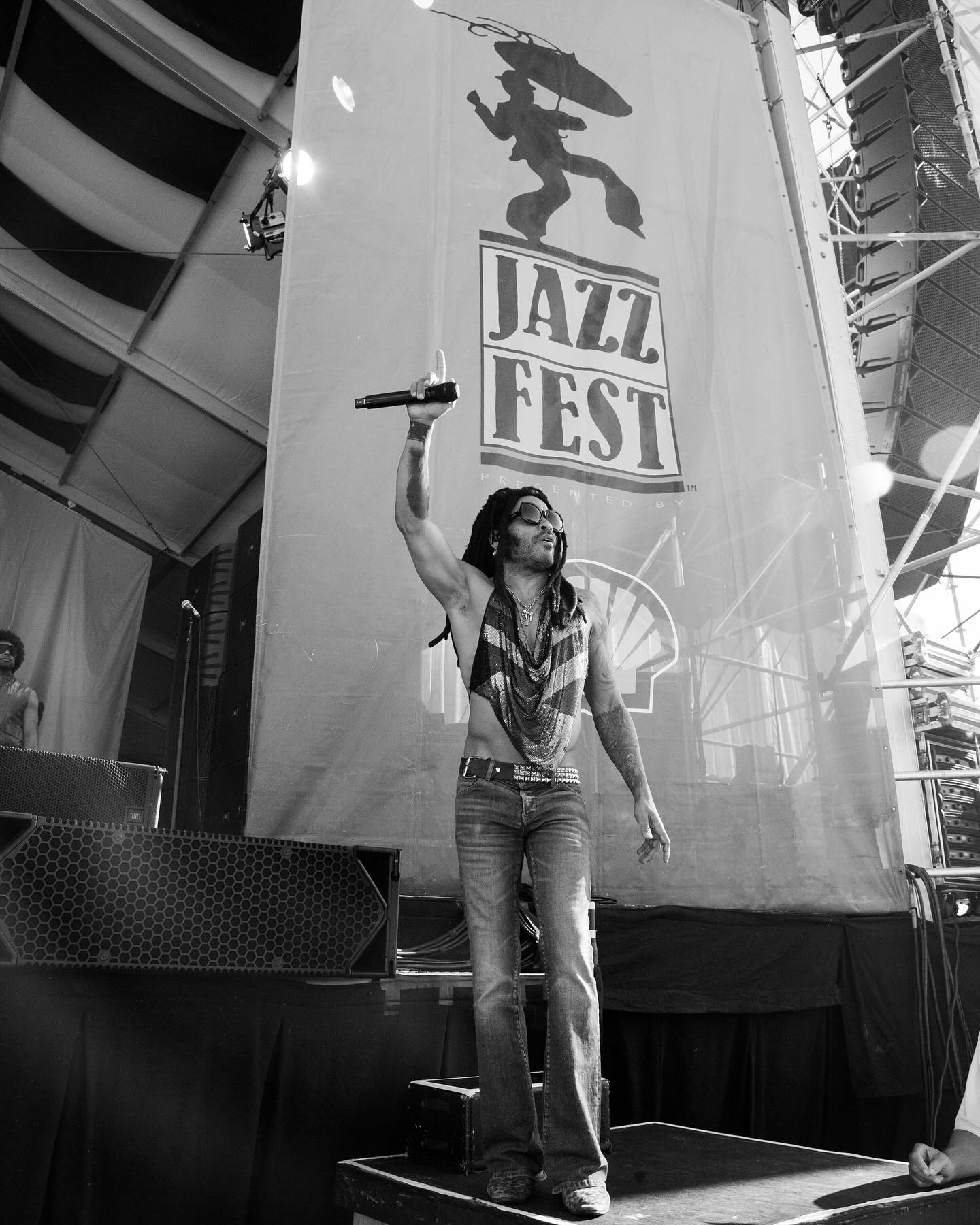 Lenny Kravitz Thanks Jazzfest With Vibrant Instagram Post Lenny delivers vibrant thanks at Jazzfest, capturing festive energy.