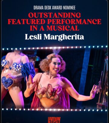 Lesli Margherita Celebrates Gypsybway Triumph