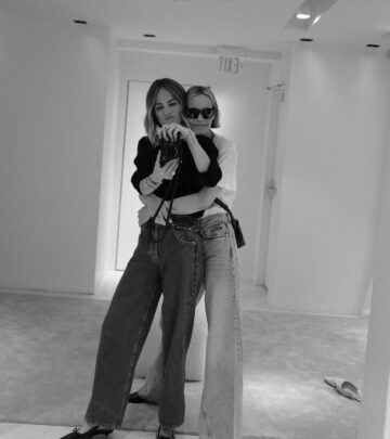 Leslie Bibb Celebrates Friendship With Anine Bing