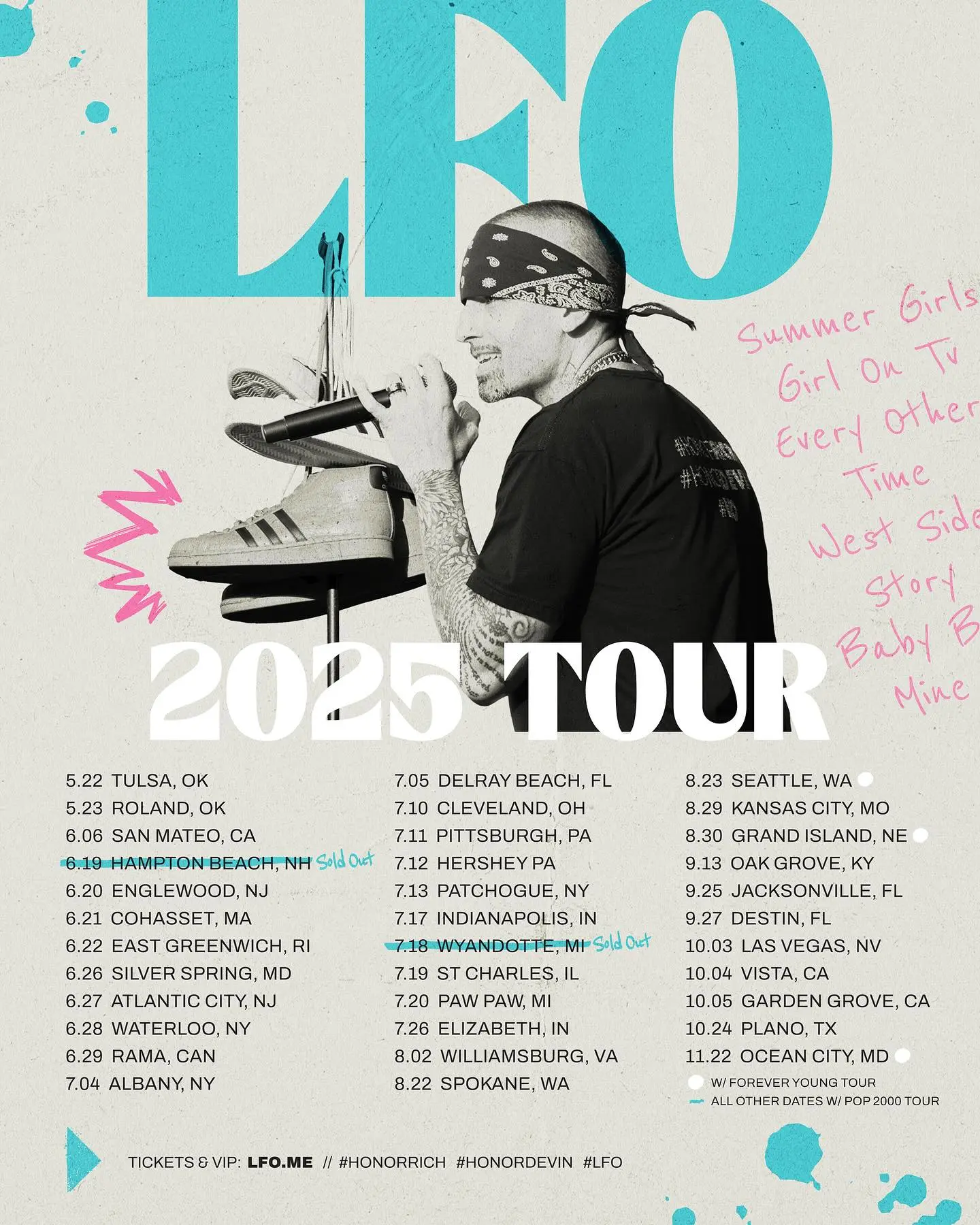 LFO Preps Summer Tour With New Song Tease Band reunites on stage this season, hinting at a fresh track that fans are eager to hear!