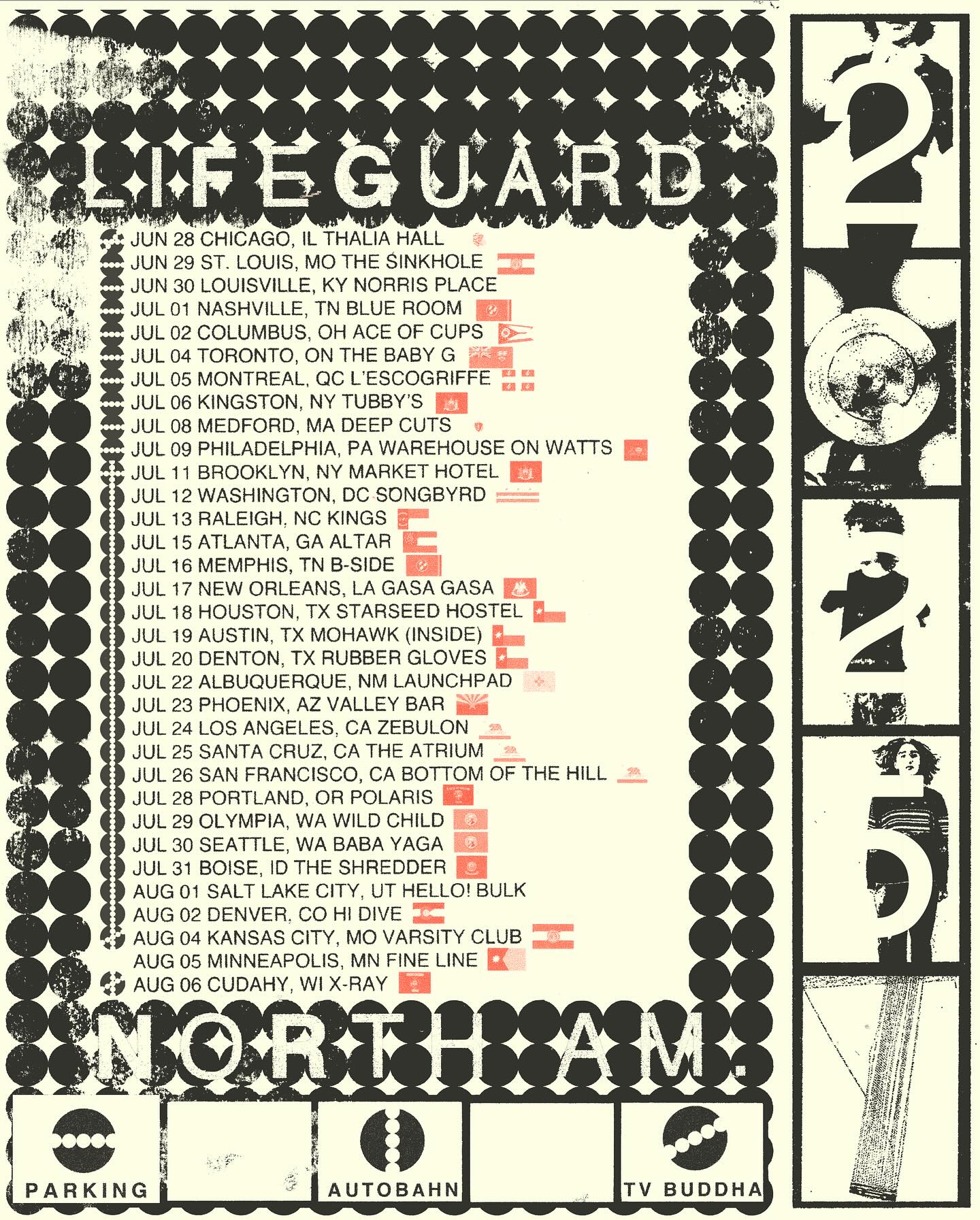 Lifeguard Announces 2025 “Ripped and Torn” Tour Matador signees unveil new American dates backed by Parking, Autobahn, TV Buddha support!!
