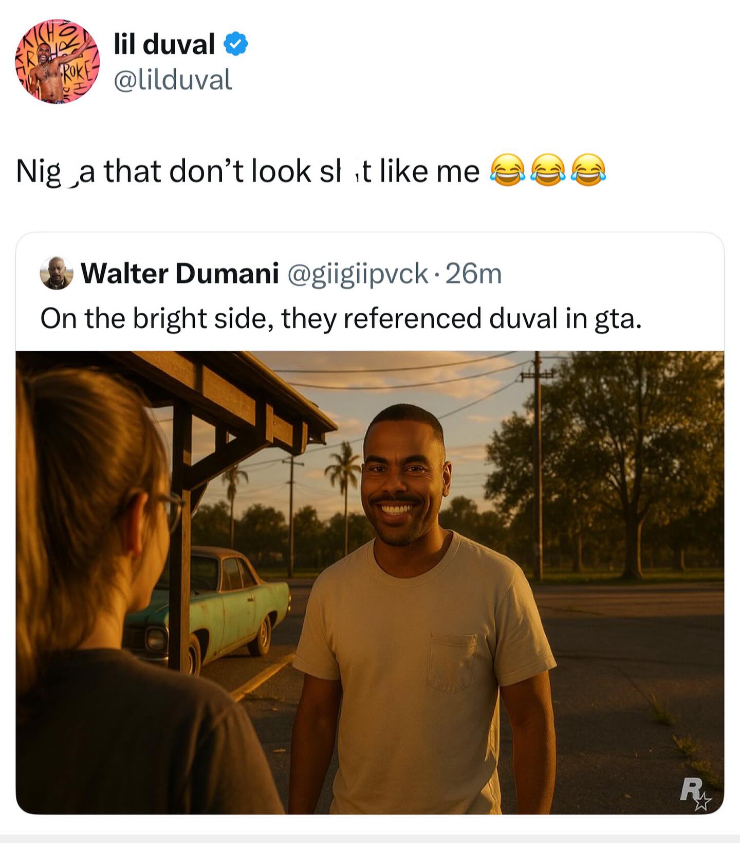 Comedian Lil Duval shares a hilarious IG post with a bold message, igniting online laughs!