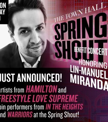 Lin-Manuel Miranda To Receive Vanguard Award