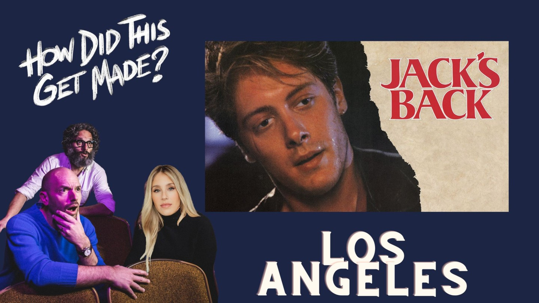 Lisa Gilroy’s Live Event Returns At Largo Live show announcement at Largo the 21st with Lisa Gilroy and a twist featuring Jack's Back screening.