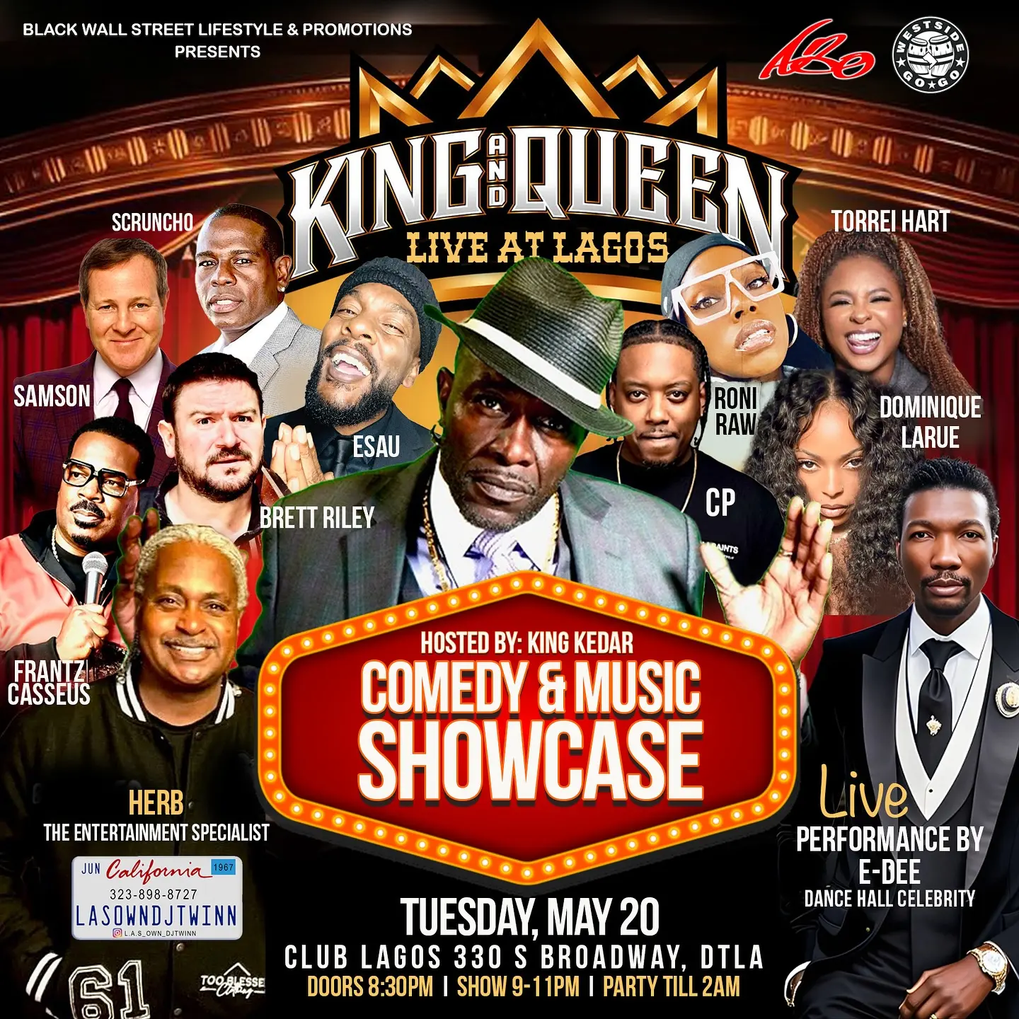 Live Comedy Tonight With DU$TY and Top Comedians A night where laughs meet enterprise, featuring DU$TY and prime comedy influencers live!.