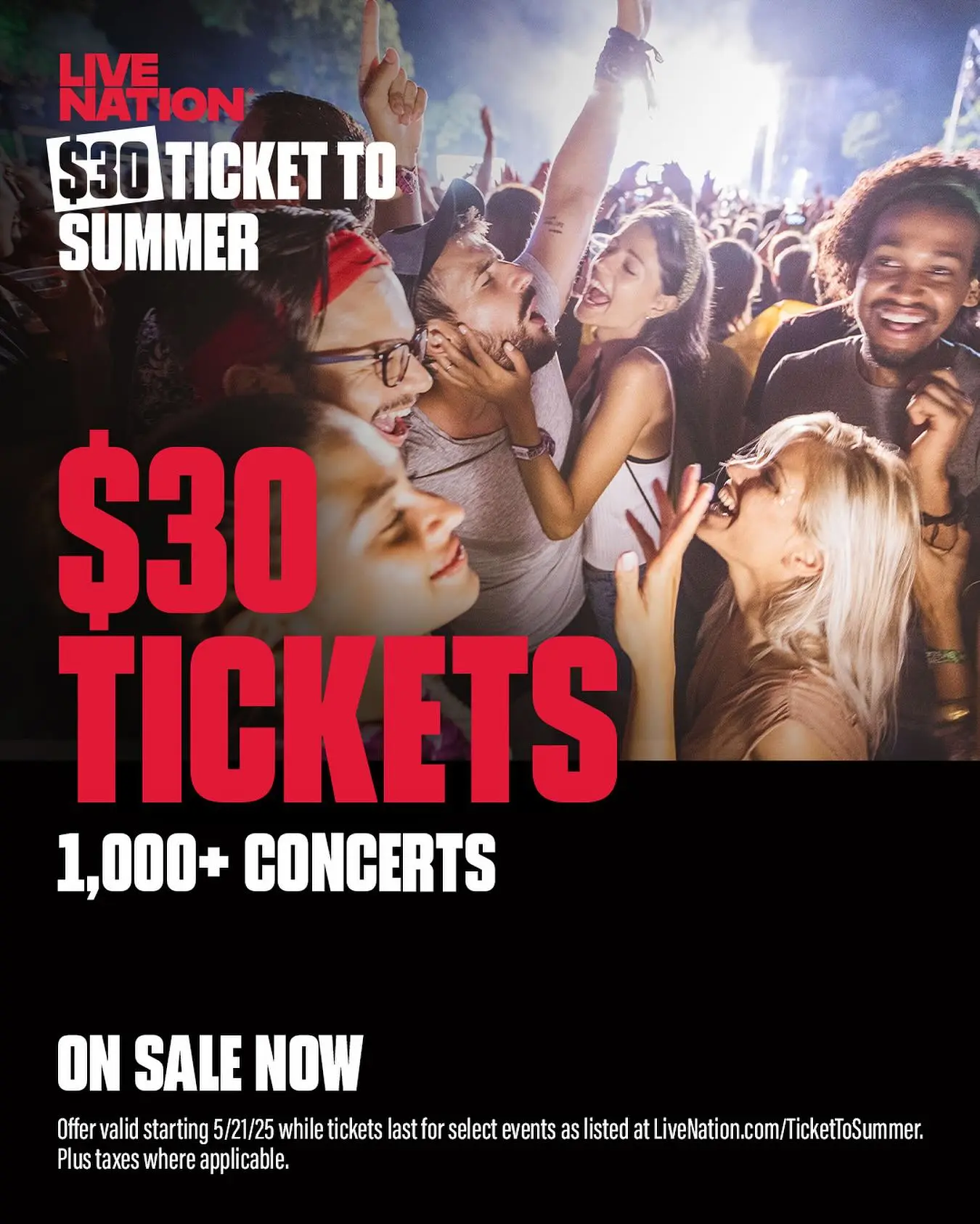 Live Nation Unveils $30 Tickets for Complete Sweets! Tour Score access to select Gaslight Anthem summer shows—pay just thirty bucks and groove along