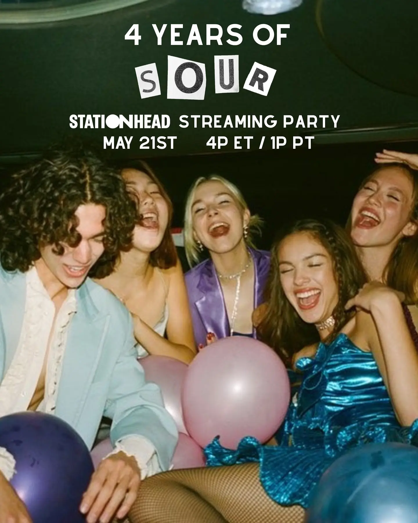 Livies HQ Celebrates 4 Years Of SOUR Party Celebrate chic vibes as Livies HQ hosts a stationhead bash mirroring SOUR prom style 4pET!