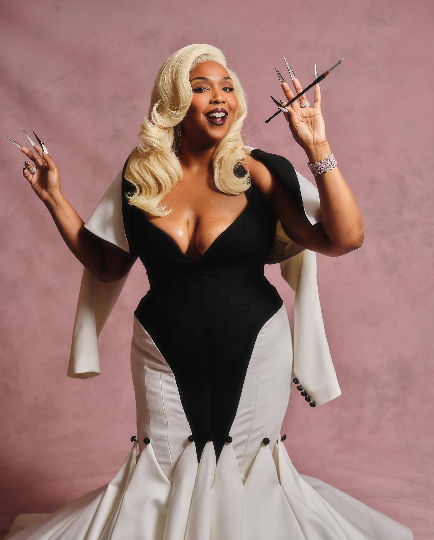 Lizzo Stuns With Heritage-Inspired White Tuxedo Look