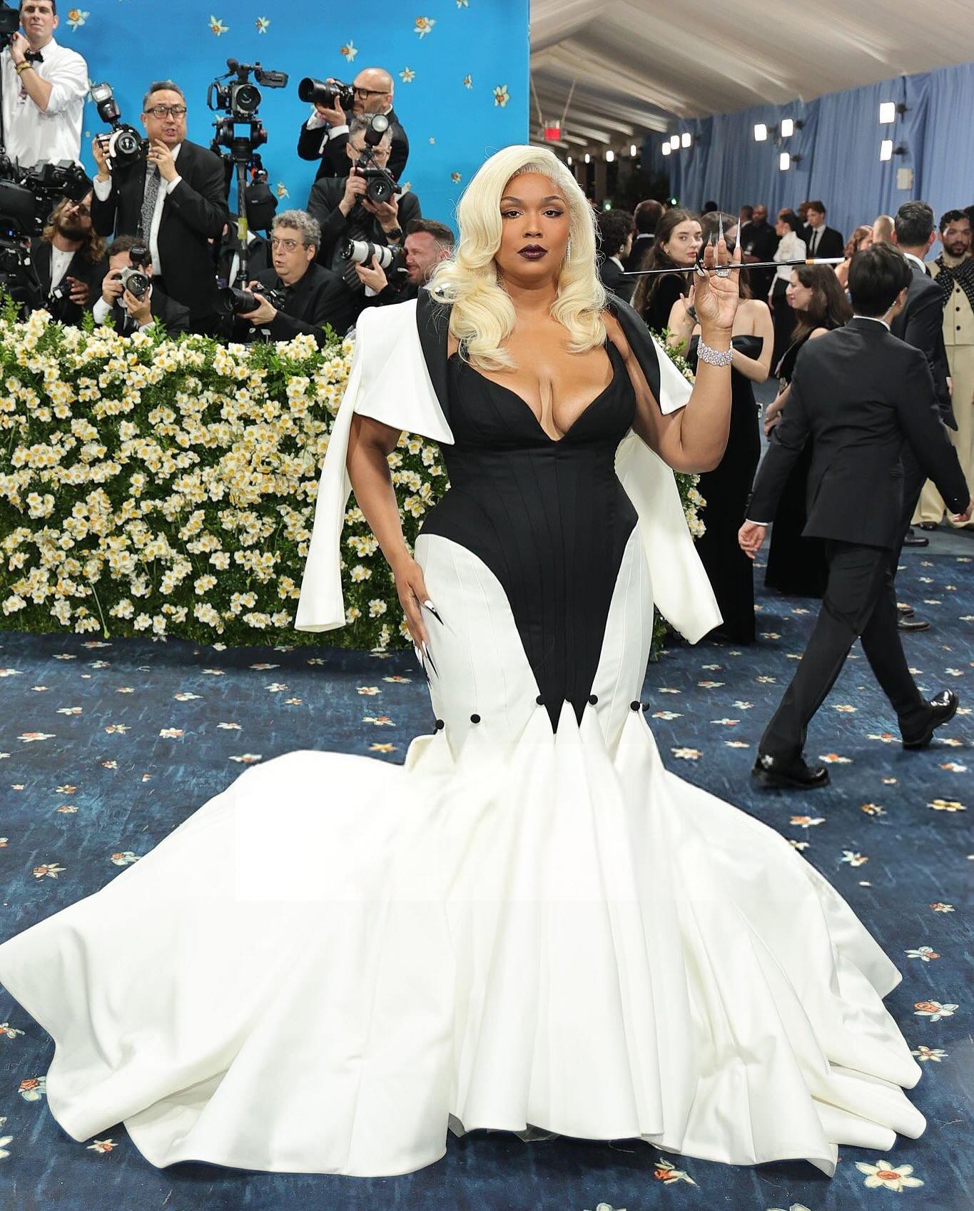 Lizzo Stuns With Heritage-Inspired White Tuxedo Look