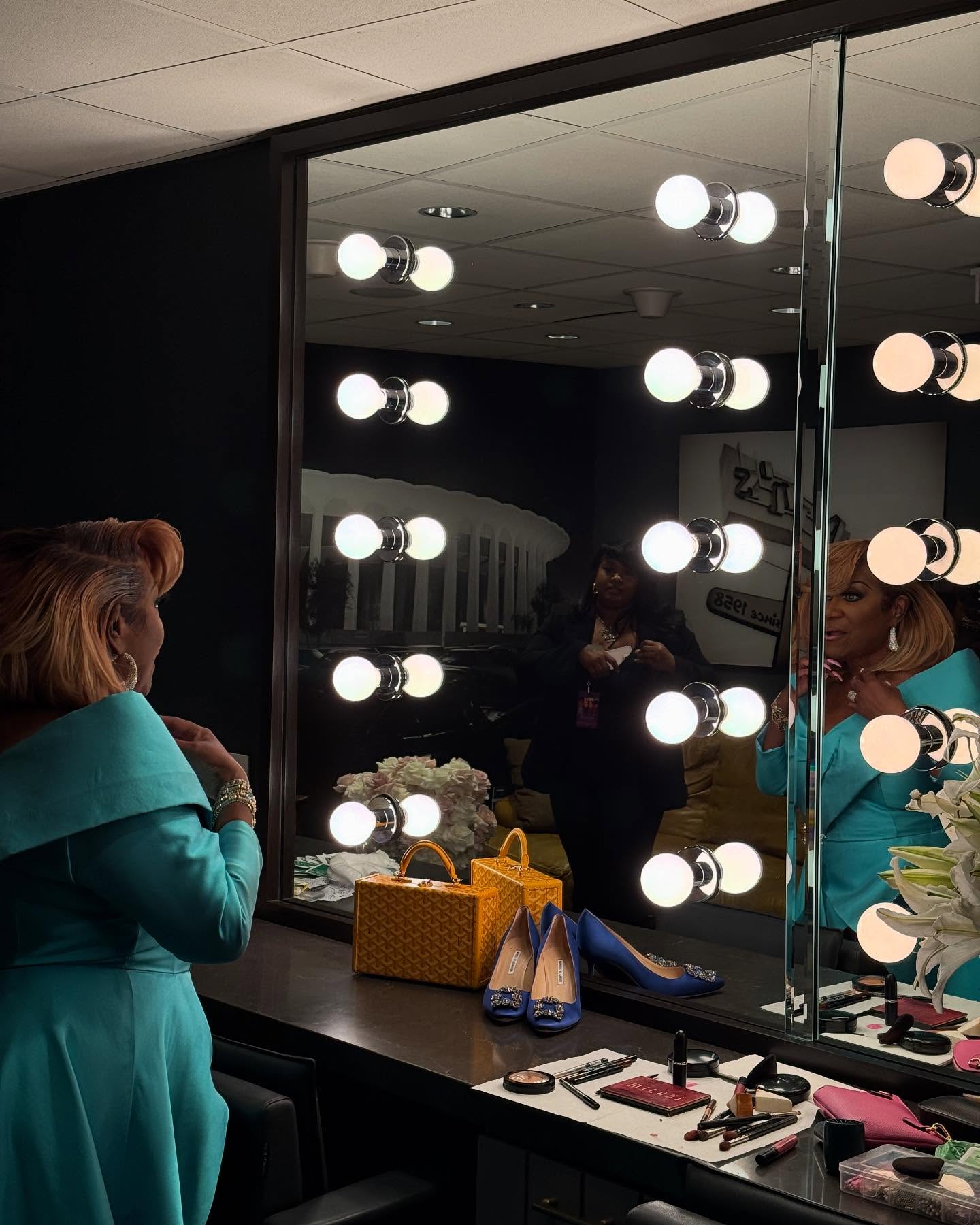 Loni Love Celebrates Mother’s Day Backstage