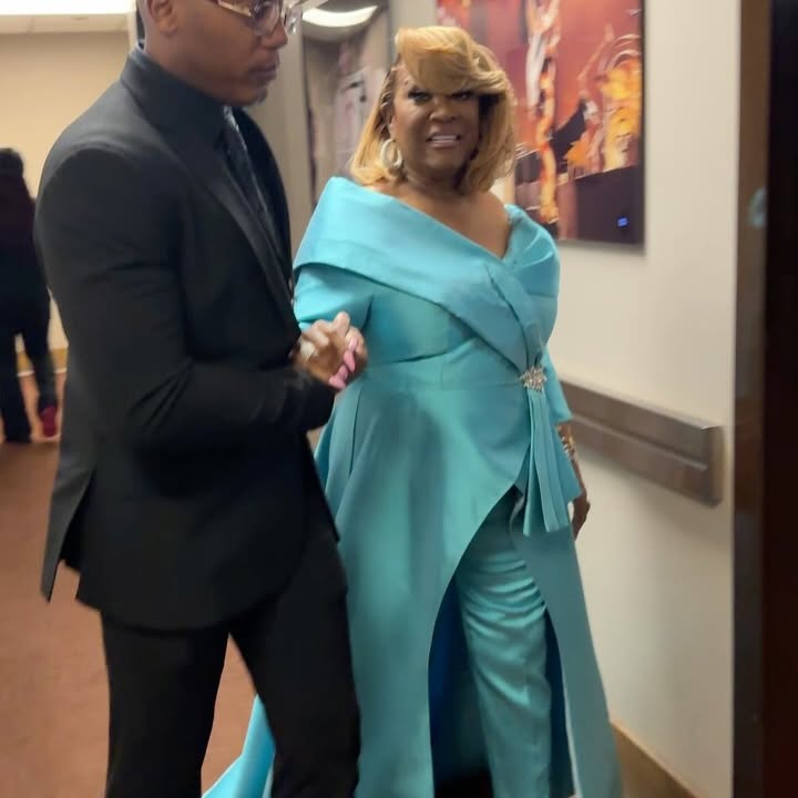 Loni Love Celebrates Mother’s Day Backstage