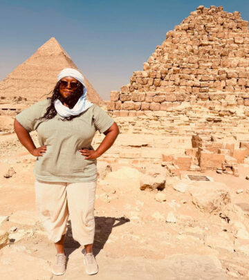 Comedian turns back time to recall an Egyptian desert journey of sunlit sands and history!