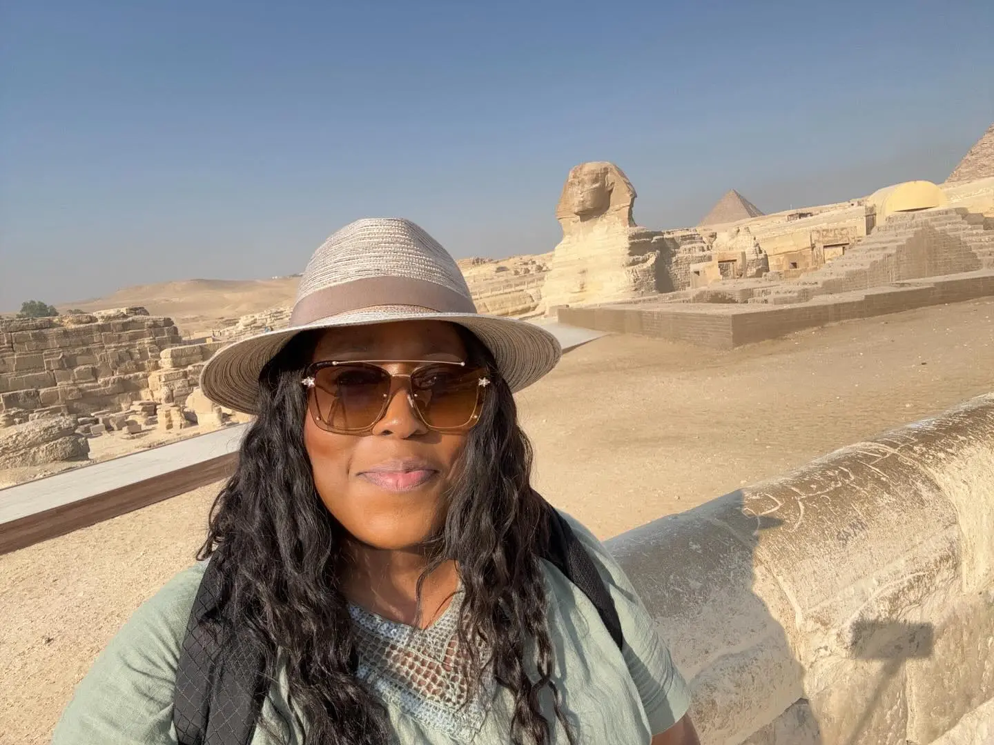 Loni Love Revisits Giza’s Timeless Pyramids on #RewindWednesdays