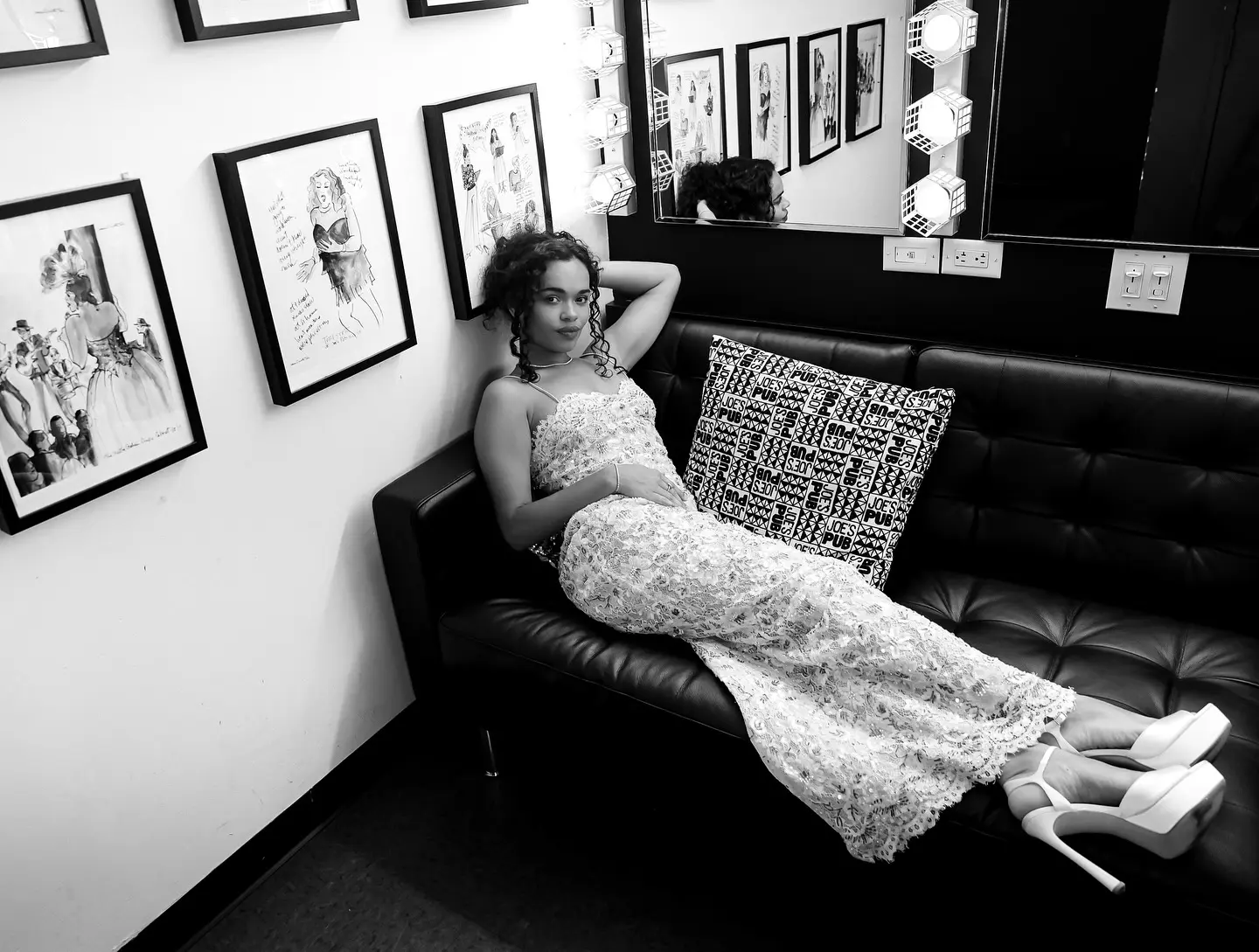 Lorna Courtney Shines in Backstage Photos at Joe’s Pub