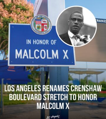 Signs celebrate a civil rights icon across five miles, linking storied landmarks South LA.