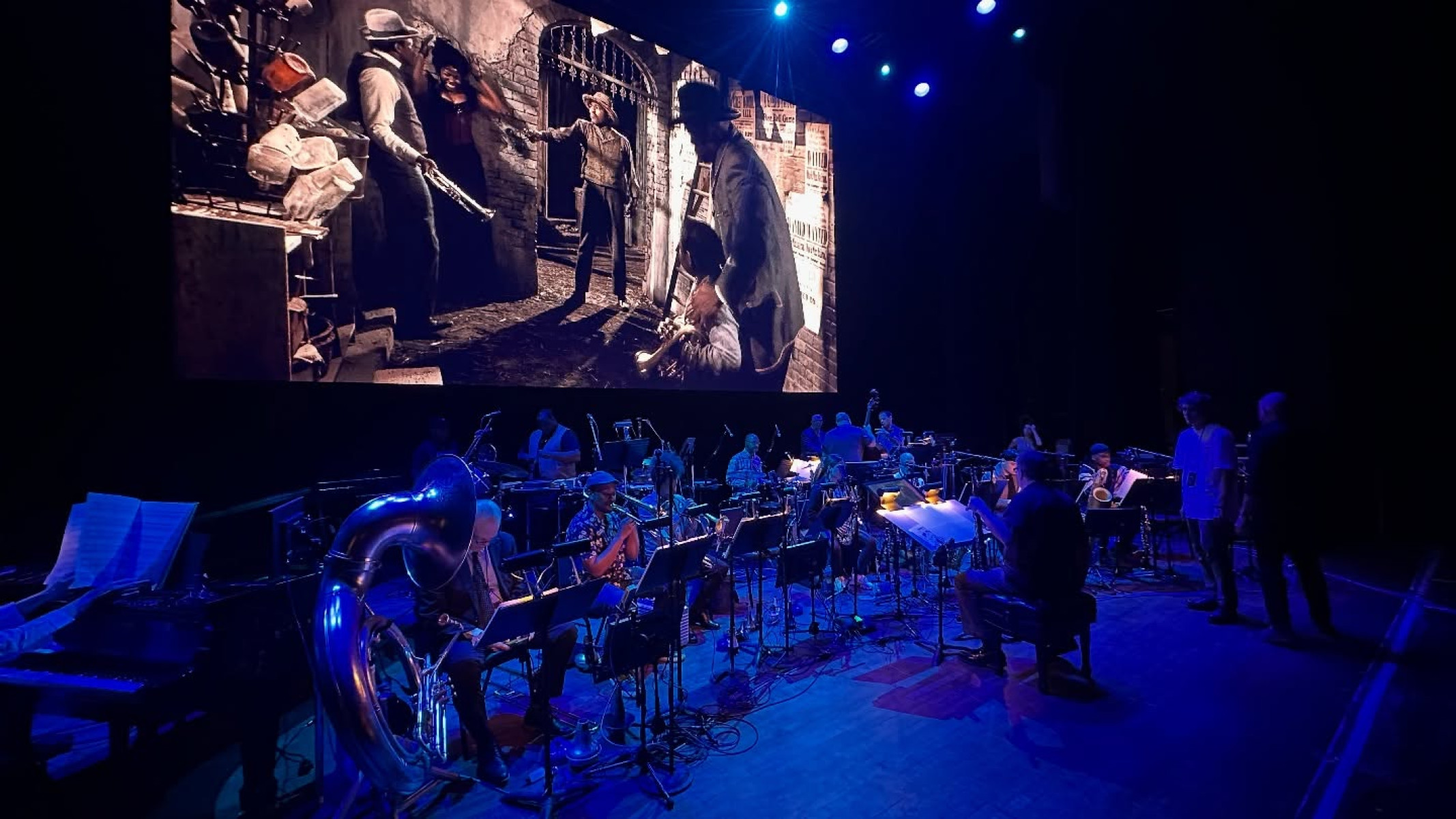 Louis Soundcheck Ignites Santa Barbara Stage Live music meets silent cinema as famed Wynton Marsalis leads tonight’s unique performance in CA.