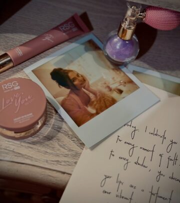Celebrated beauty and self-love in a heartfelt throwback note, affirming her journey -true