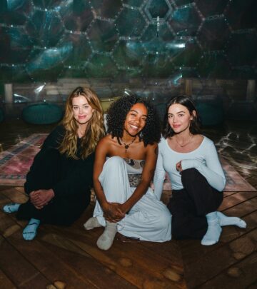 Lucy Hale Embraces Topanga Wellness Retreat